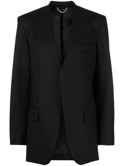 Single-Breasted Tailored Blazer
