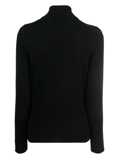 Roll-Neck Virgin Wool Jumper