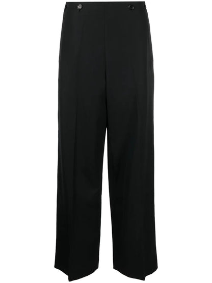 Wide-Leg Tailored Trousers