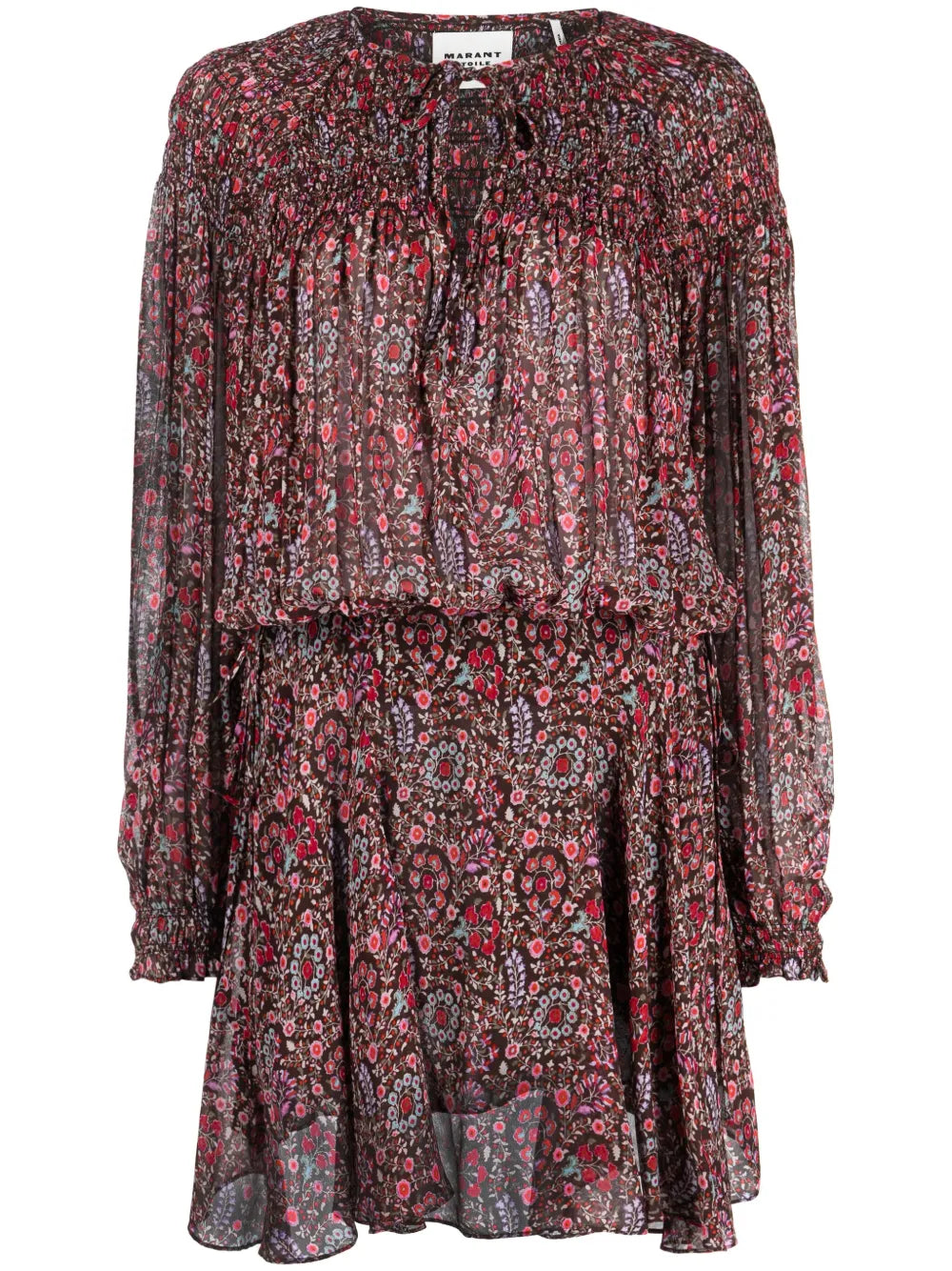 Noanne Floral-Print Mini Dress