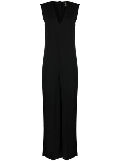 V-Neck Sleeveless Jumpsuit