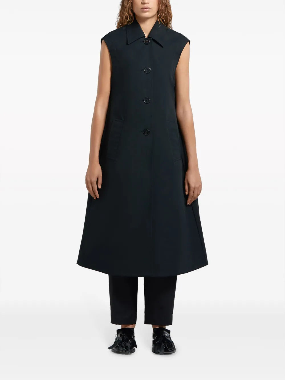 Double-Breasted Cotton Waistcoat