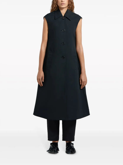 Double-Breasted Cotton Waistcoat