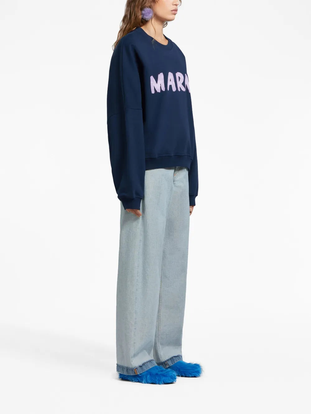 Logo-Print Cotton Sweatshirt