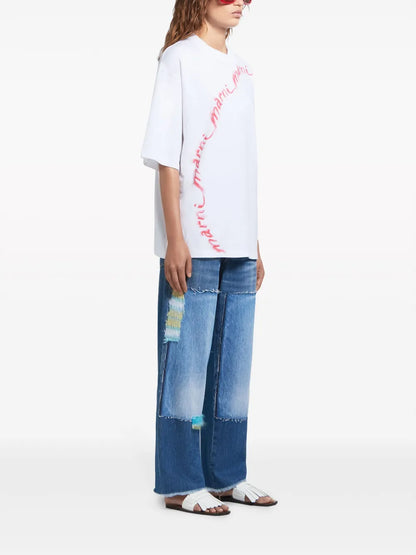 Logo-Print Cotton T-Shirt