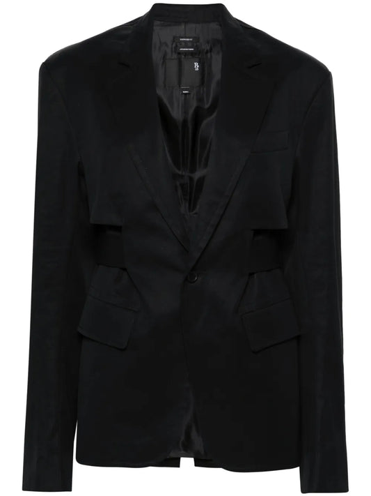 Trench Vent Belted Blazer