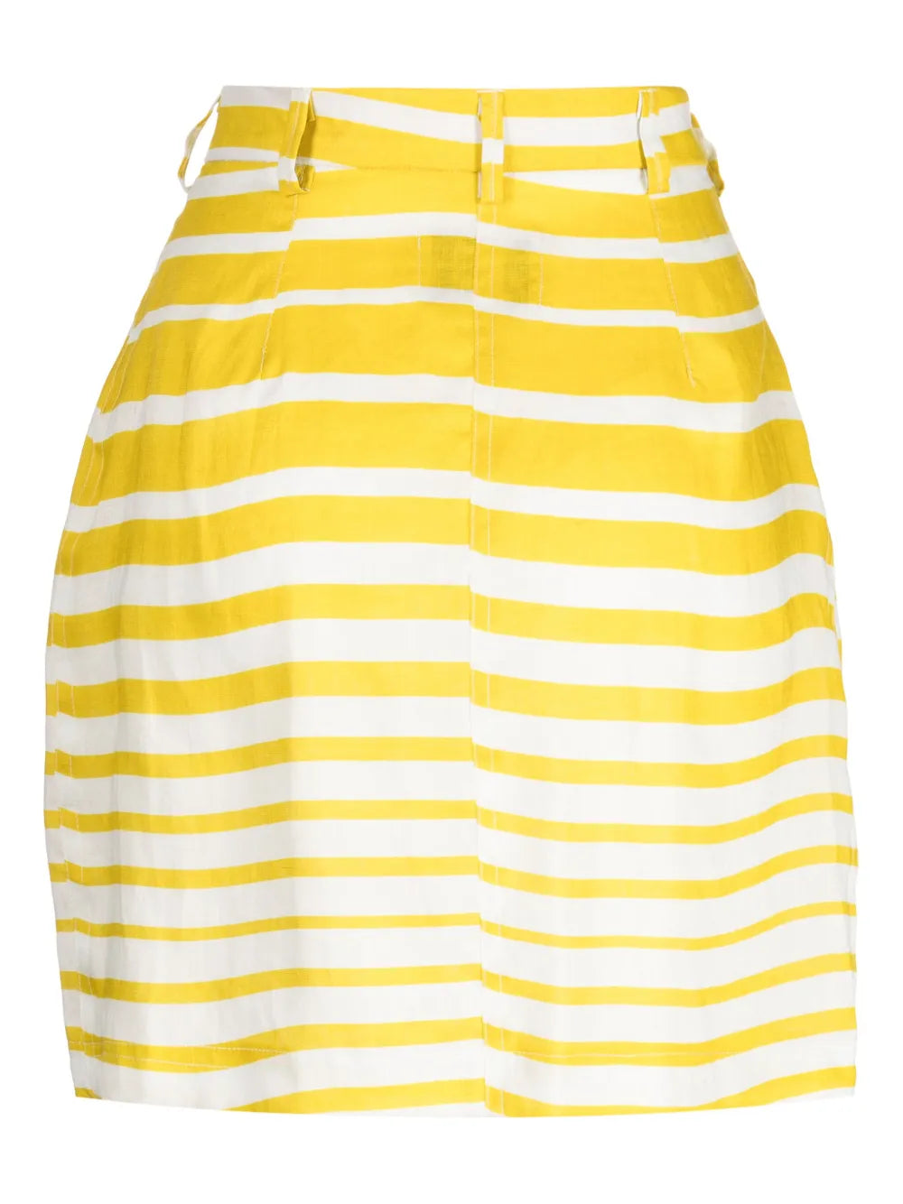 Sicily Striped Linen Mini Skirt
