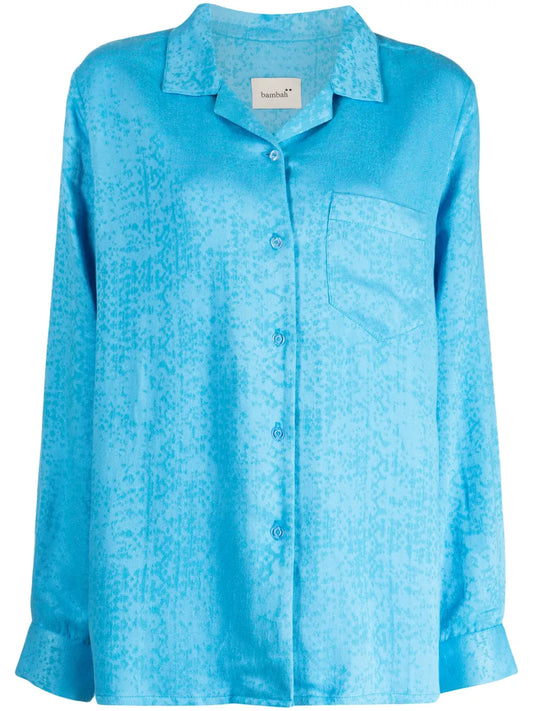 Textured-Finish Cotton Shirt