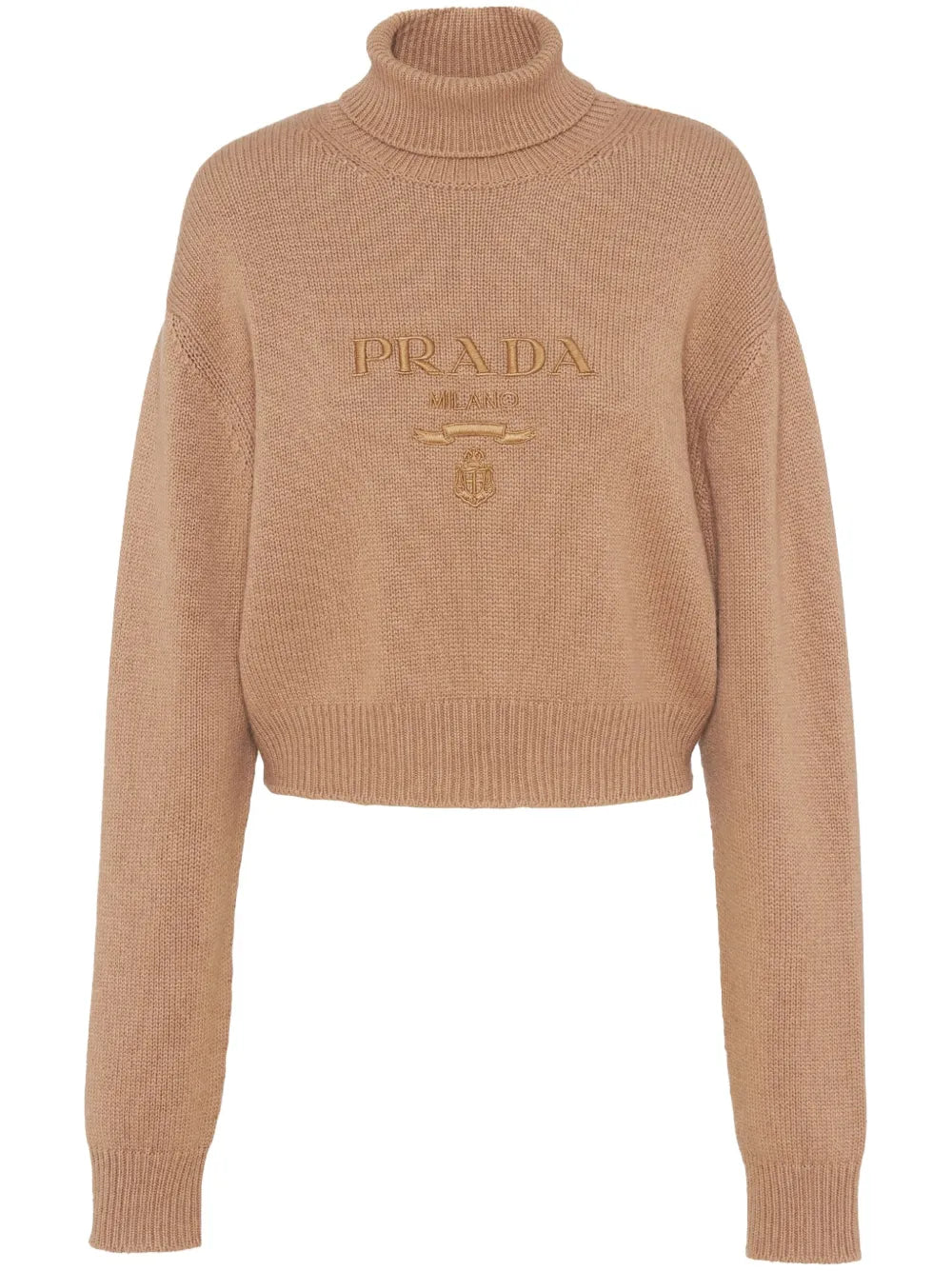 Logo-Embroidered Cashmere Jumper