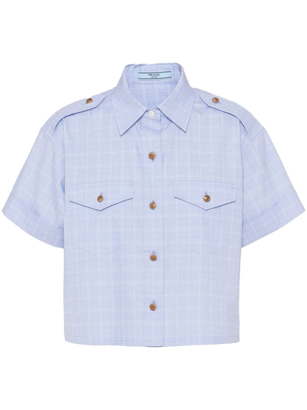Prince Of Wales Cotton Shirt