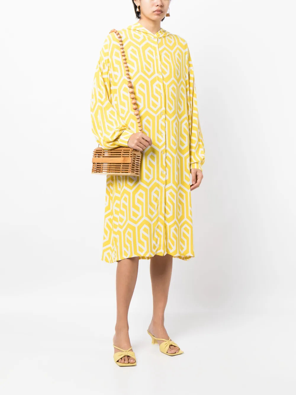Marrakesh Geometric-Print Kaftan