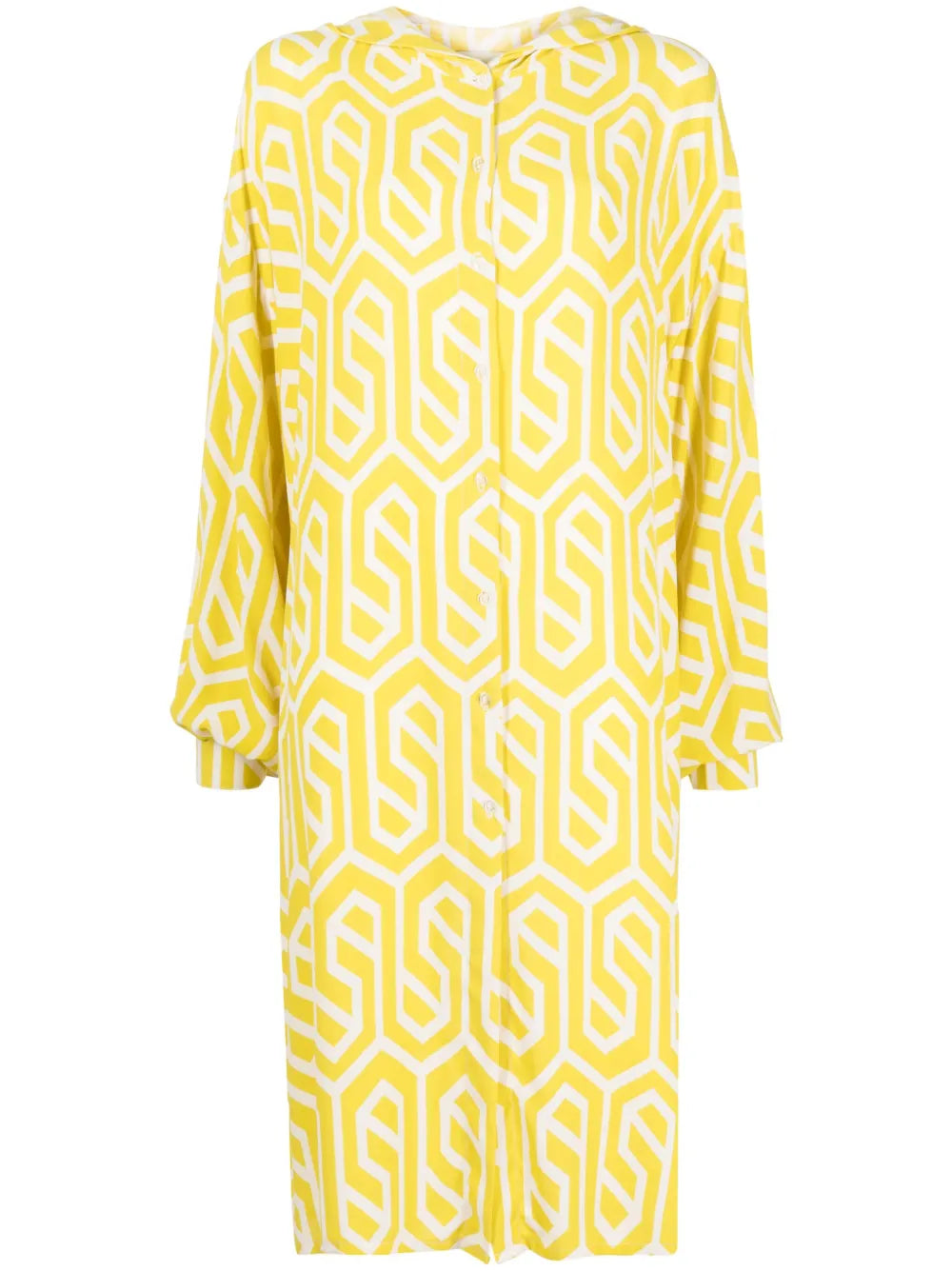 Marrakesh Geometric-Print Kaftan
