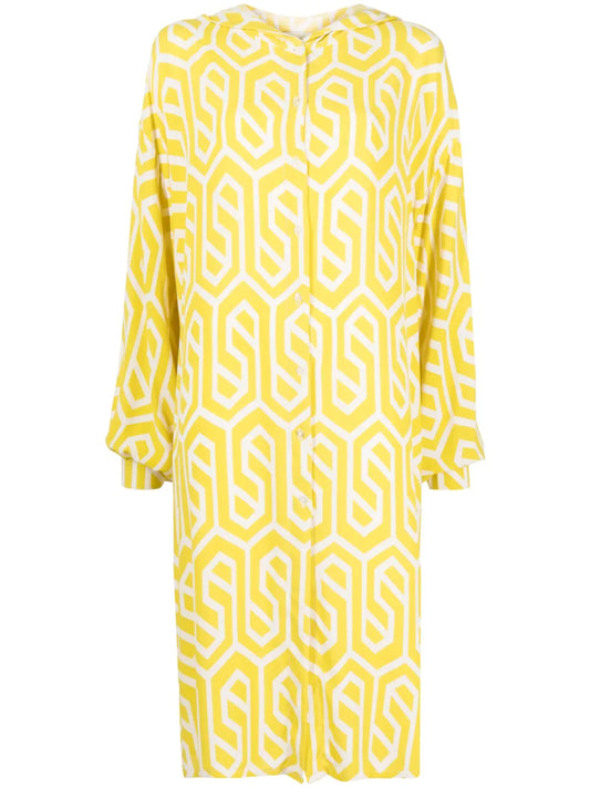 Marrakesh Geometric-Print Kaftan
