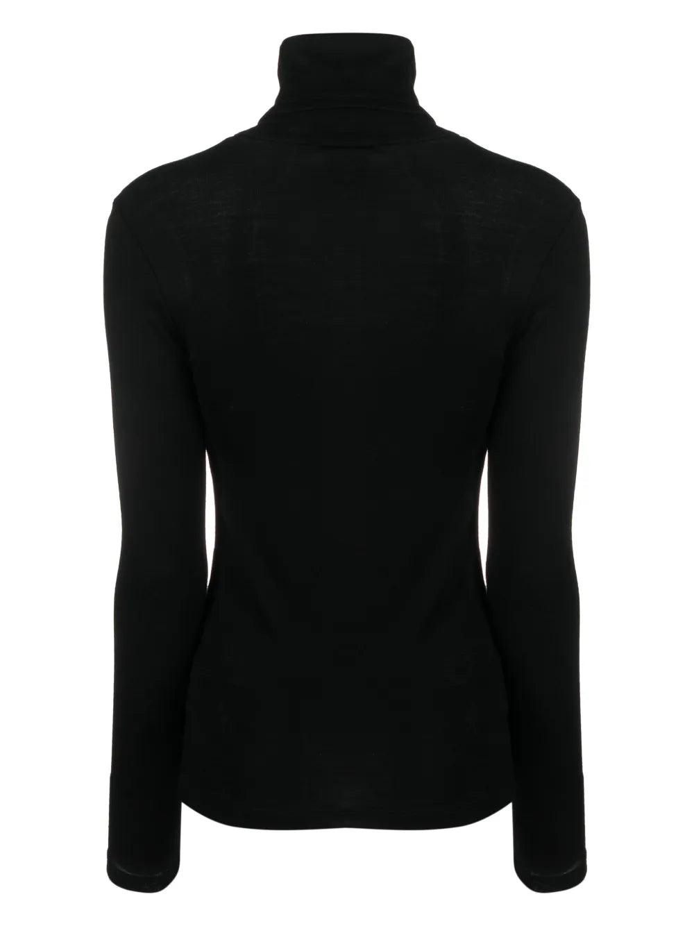 Roll-Neck Merino-Wool Top
