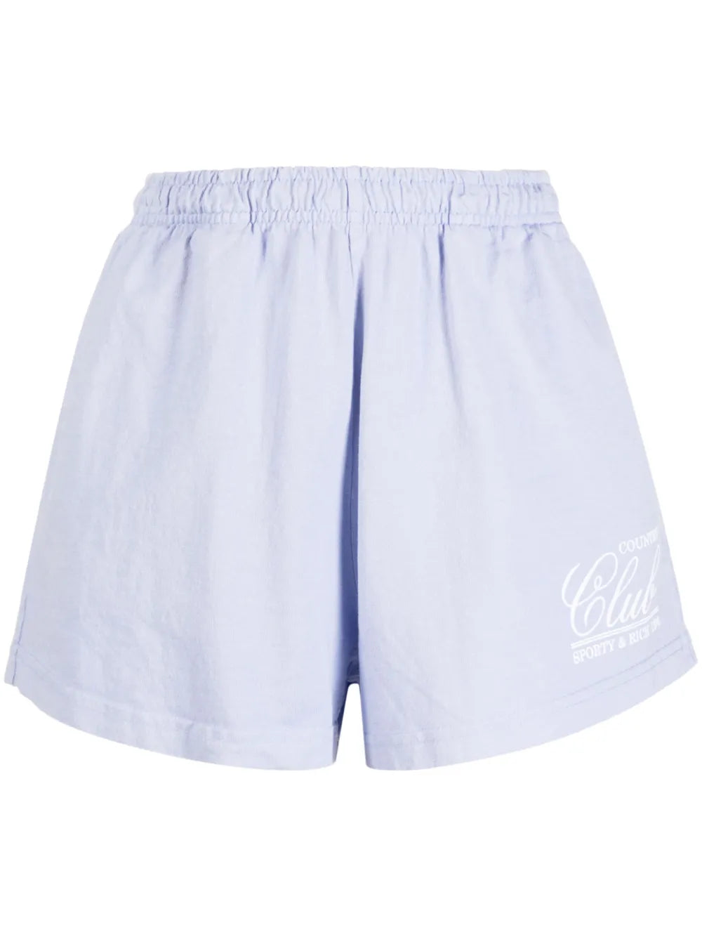 Logo-Print Cotton Shorts