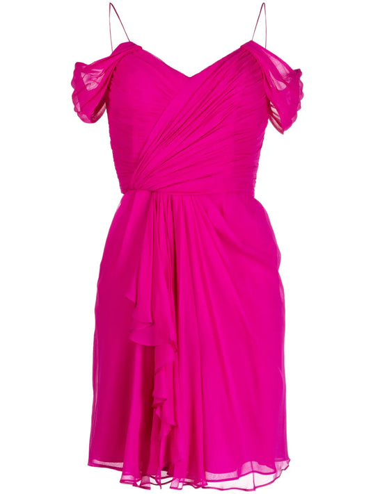 Sandrelli Silk Georgette Minidress