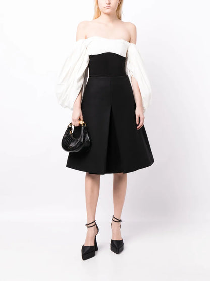Boris Virgi Wool Blend Skirt