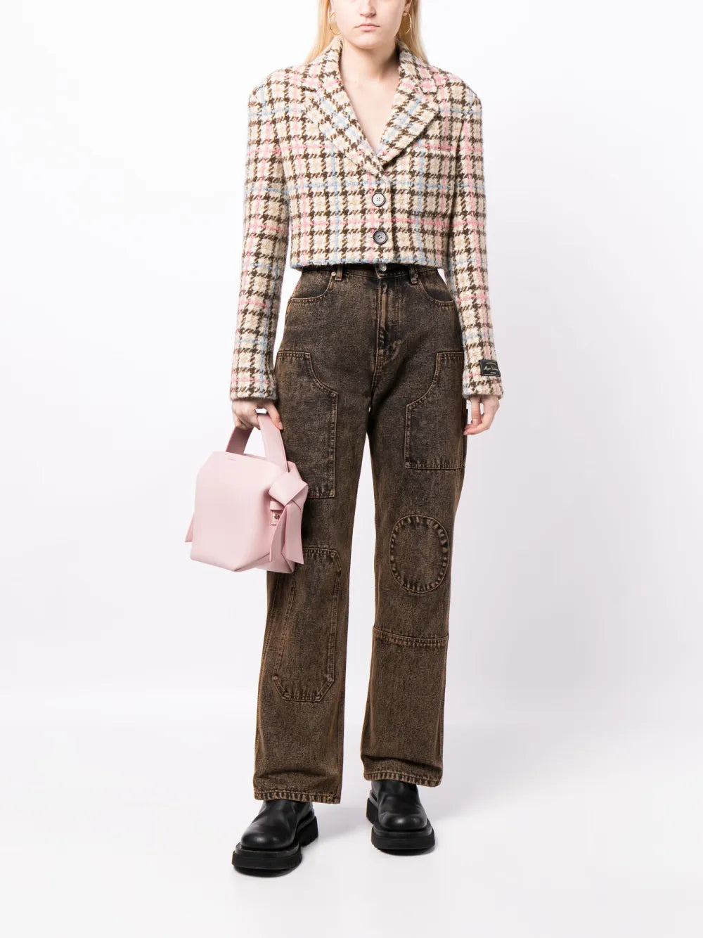 Cropped Tweed Jacket