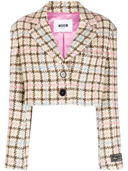 Cropped Tweed Jacket