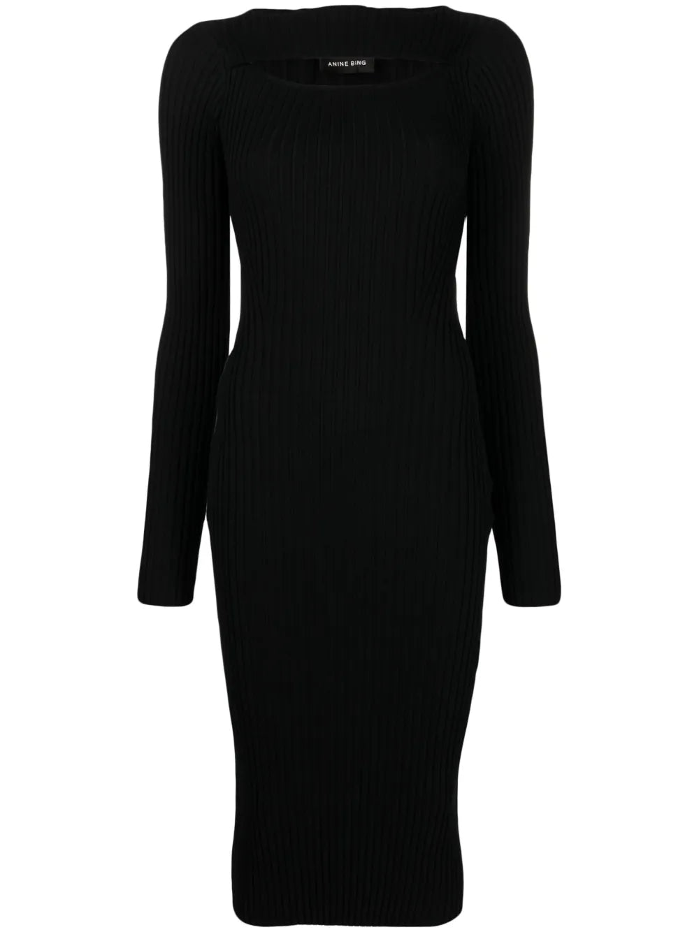 Lora Cut-Out Ribbed Dress
