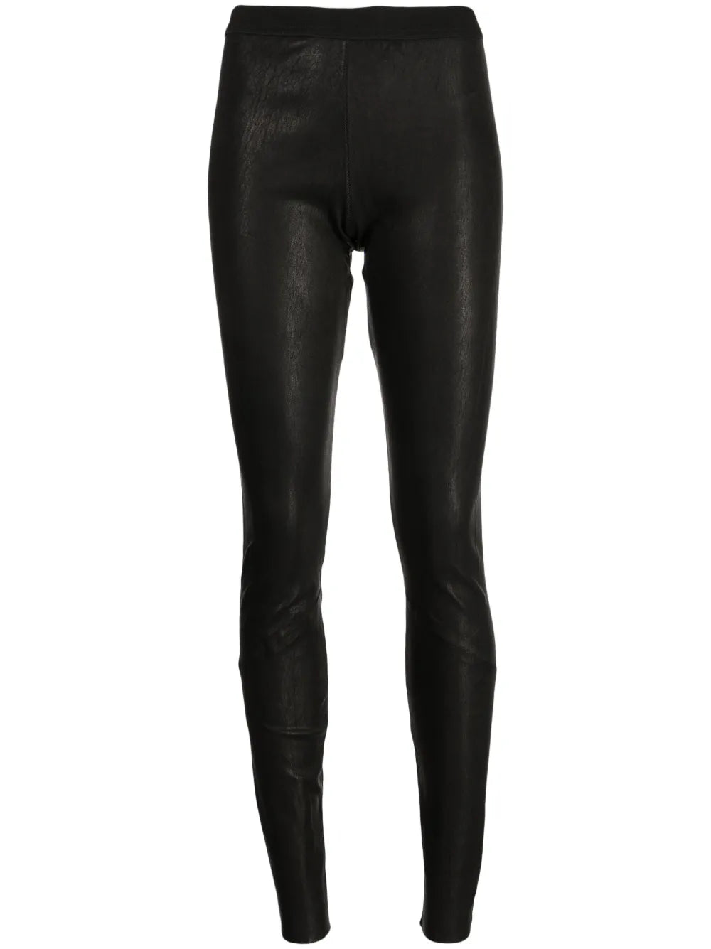 Slip-On Leather Leggings