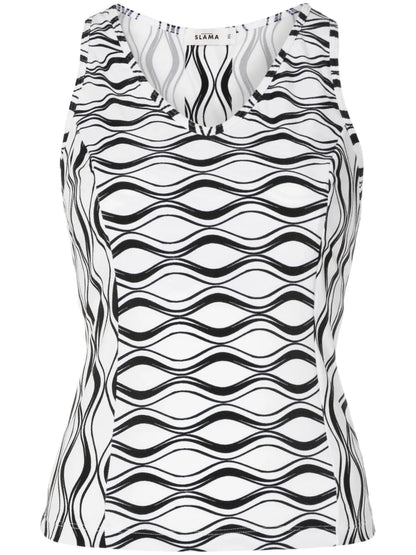 Graphic-Print Tank Top