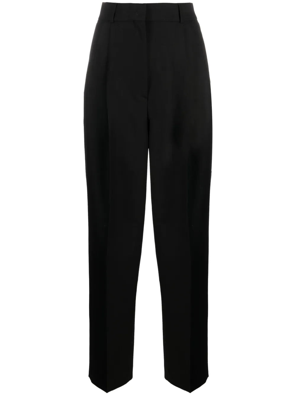 Double-Pleated Tailored Trousers