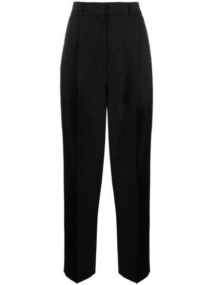 Double-Pleated Tailored Trousers