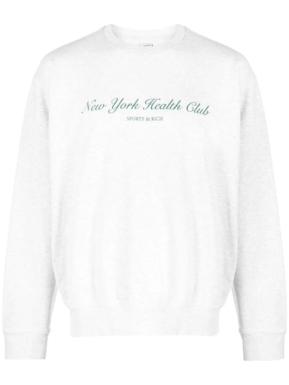 Logo-Print Crew-Neck Sweatshirt