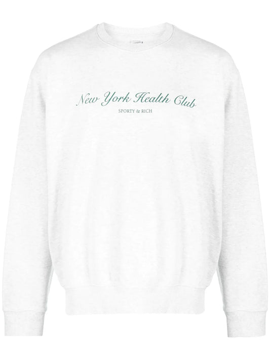 Logo-Print Crew-Neck Sweatshirt