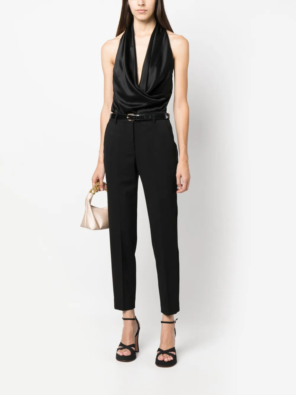 Straight-Leg Tailored Trousers