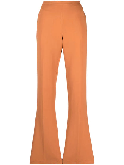 Pressed-Crease Tailored Trousers