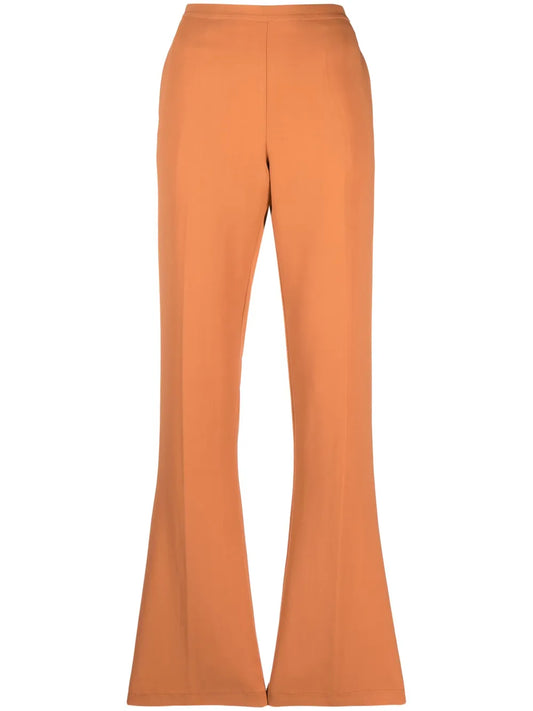 Pressed-Crease Tailored Trousers