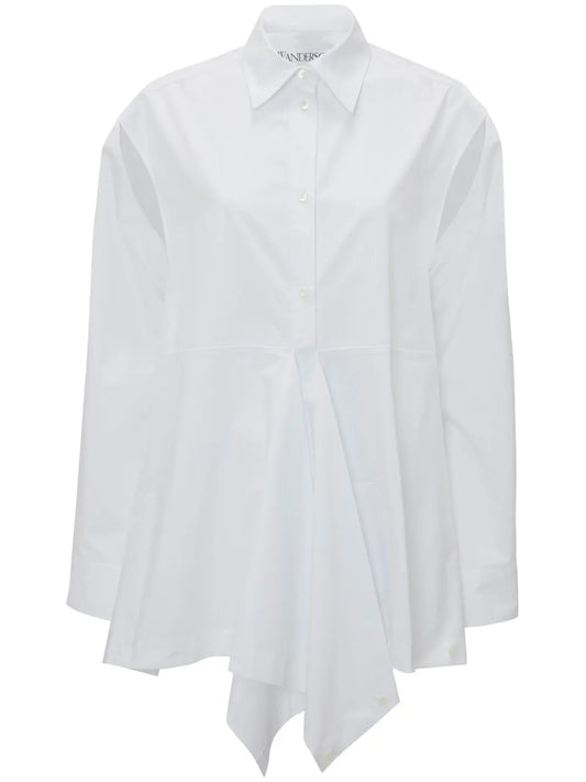 Draped Peplum Shirt