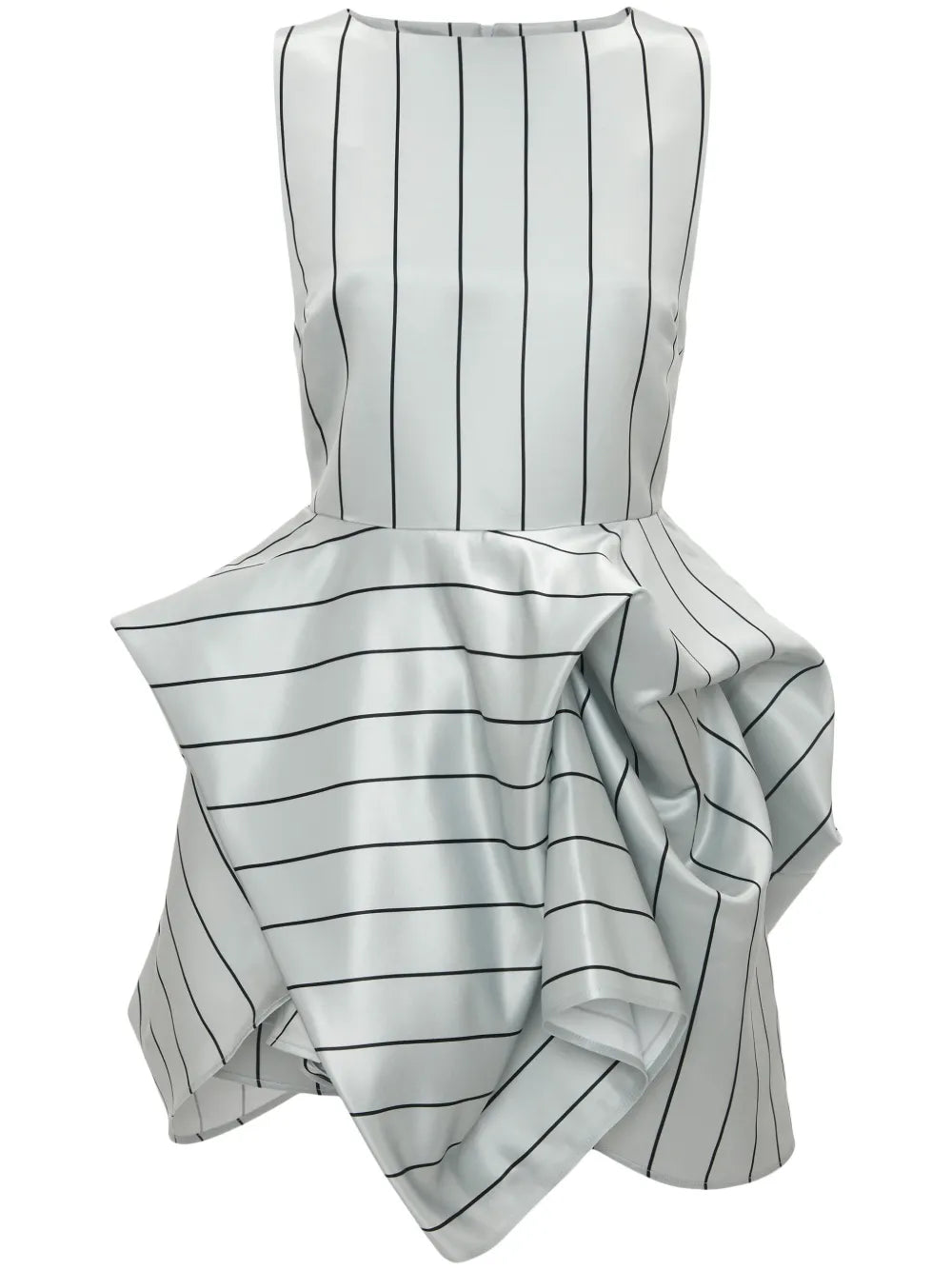 Sleeveless Peplum Minidress