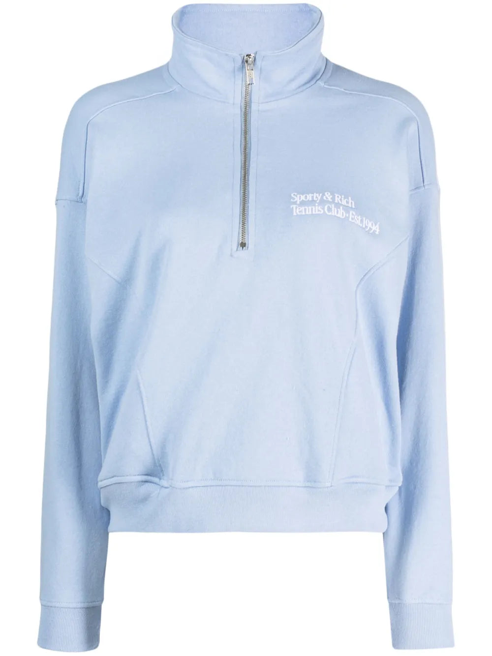 Slogan-Print Cotton Sweatshirt