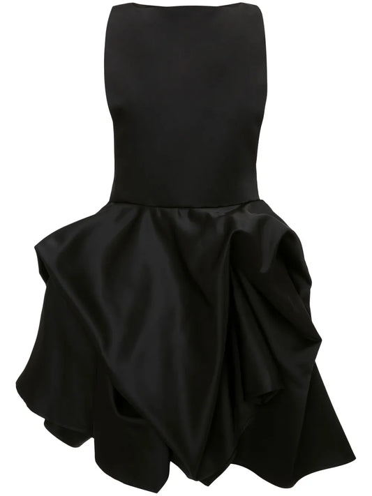 Sleeveless Peplum Minidress