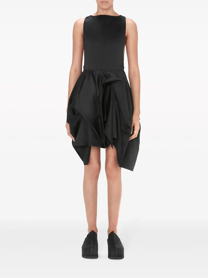 Sleeveless Peplum Minidress