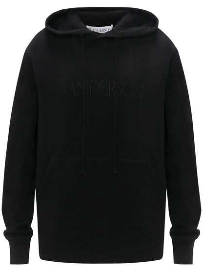 Logo-Embroidered Cotton Hoodie