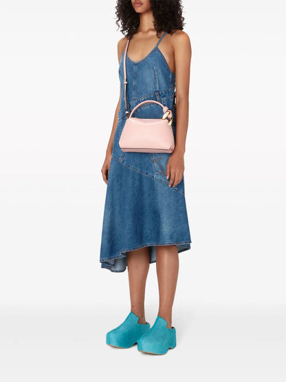 Asymmetric Cotton Denim Dress