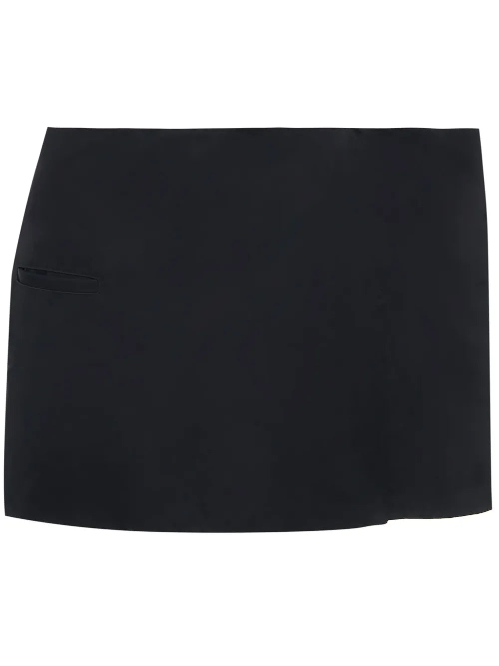 Side-Panel Mid-Rise Miniskirt