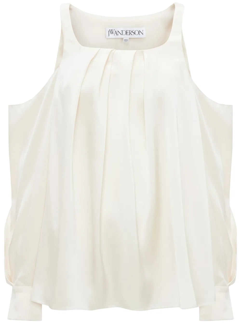 Twisted Cold-Shoulder Blouse