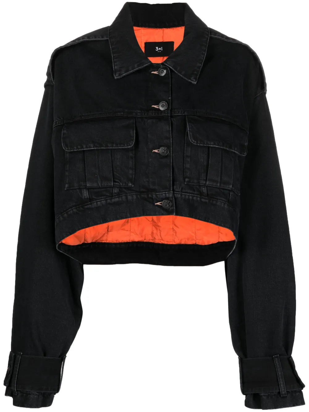 Cropped Denim Jacket
