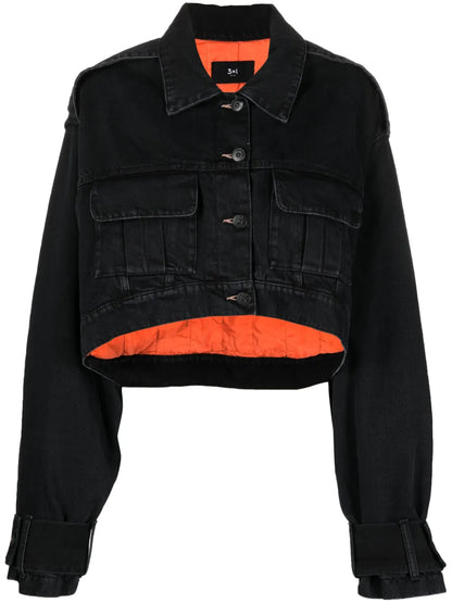 Cropped Denim Jacket