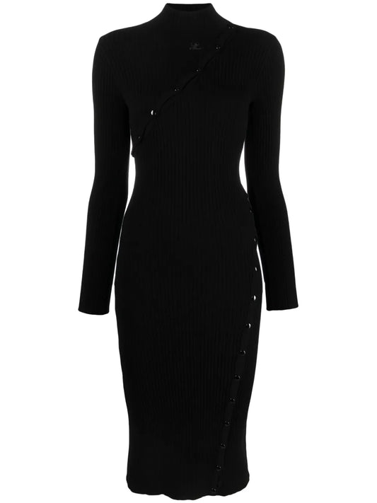 Ribbed Knit Dress