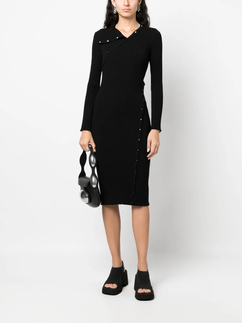 Ribbed Knit Dress