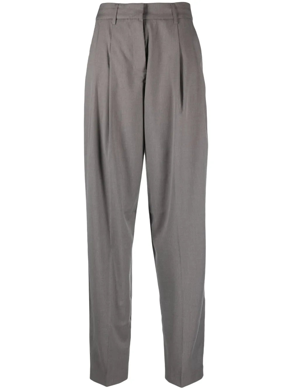 Pleat-Detailing Tailored Trousers