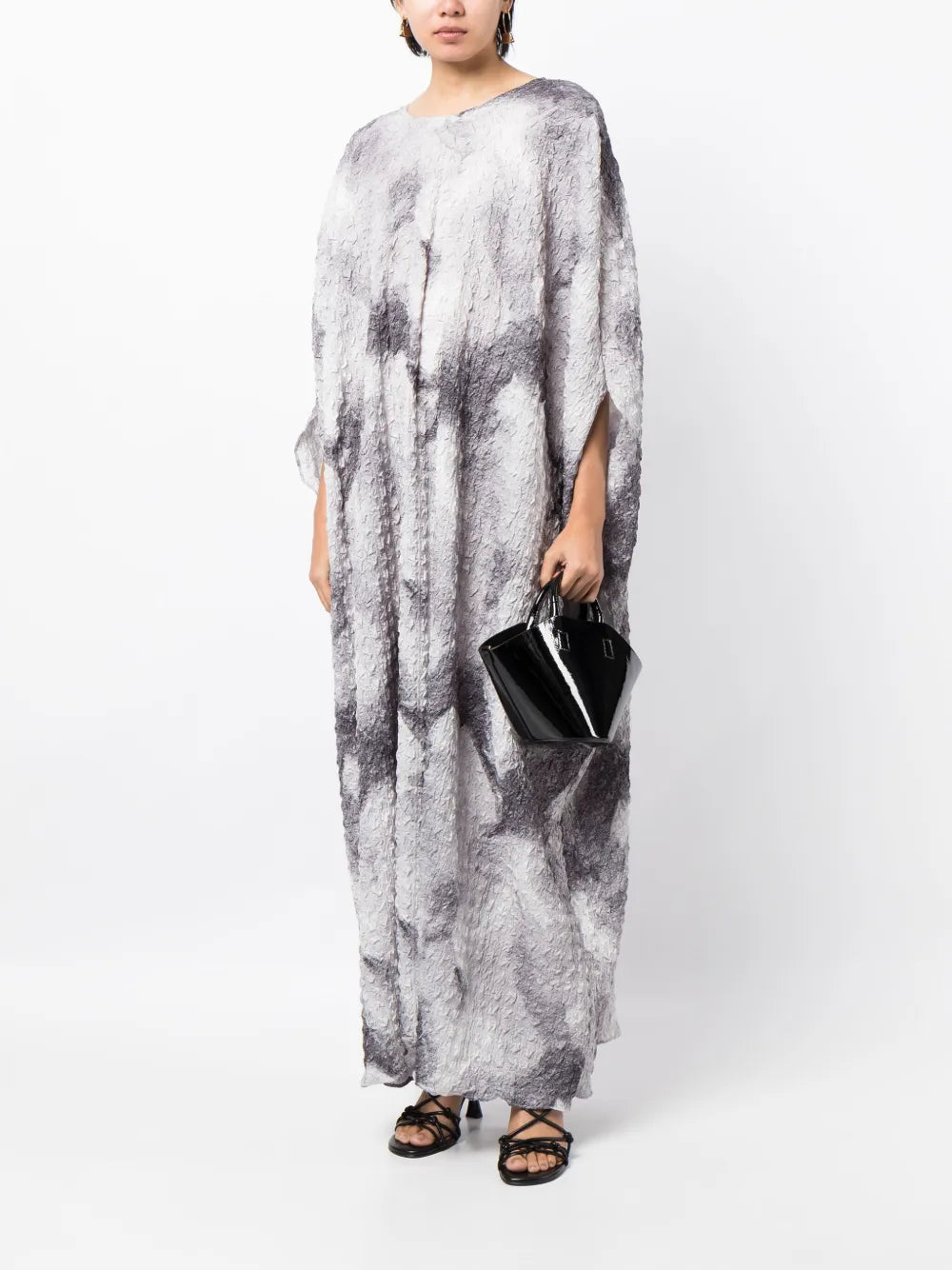 Jacquard Kaftan Dress