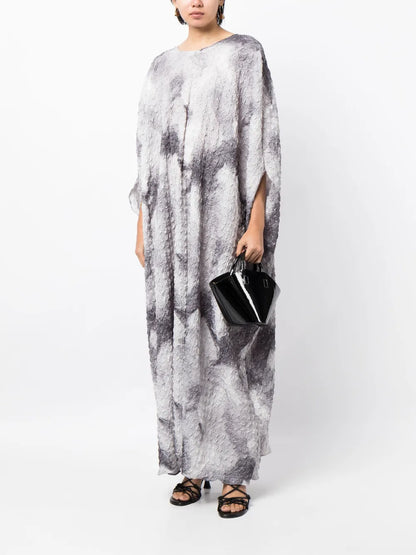 Jacquard Kaftan Dress