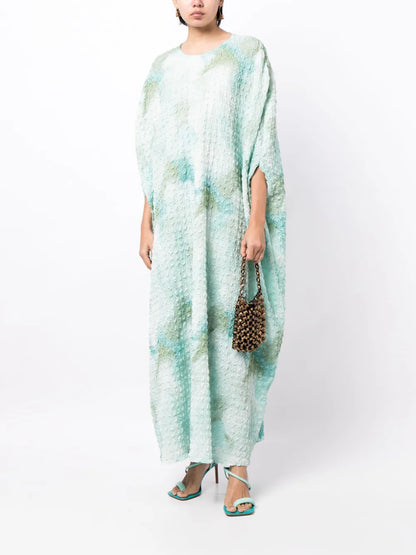 Jacquard Kaftan Dress